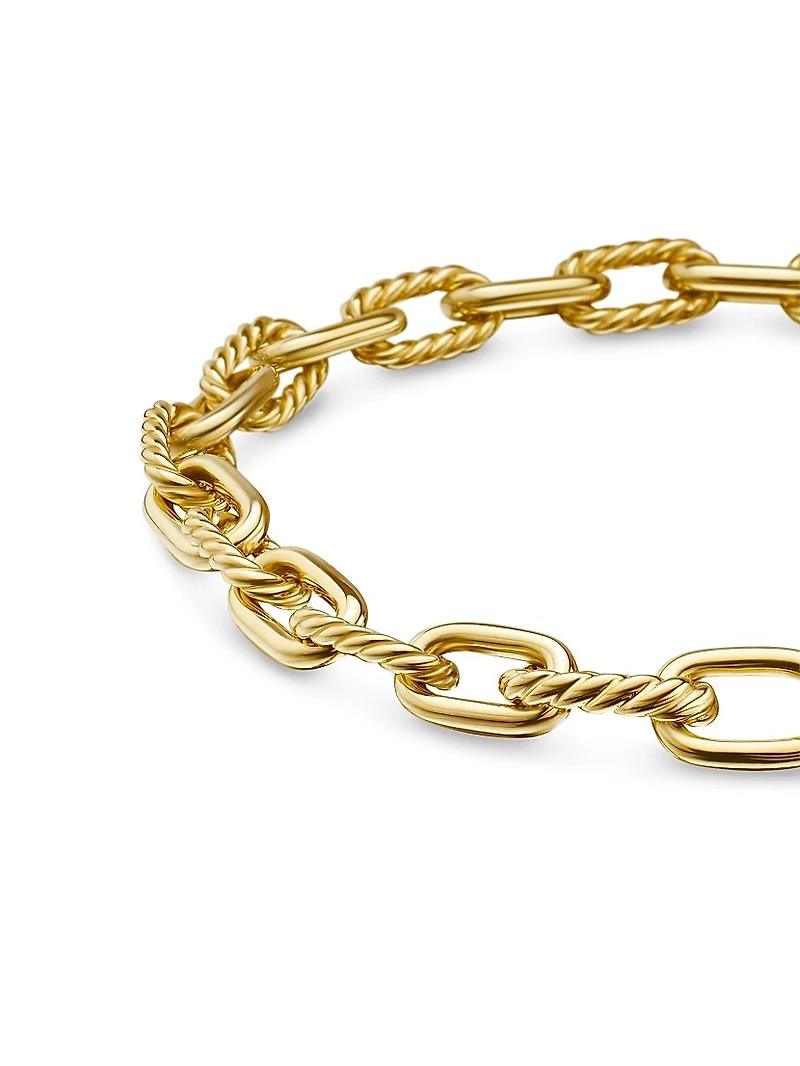 DY Madison Chain Bracelet 18K Yellow Gold, 6mm