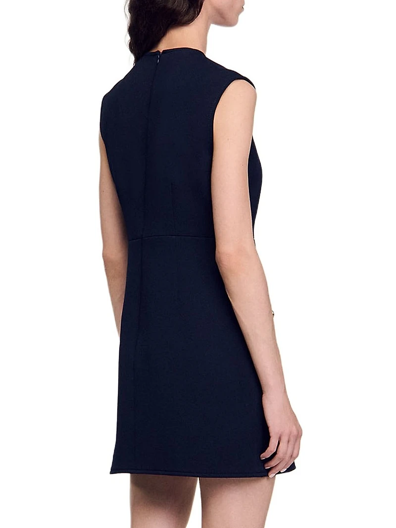 Mini Dress with Buttons