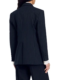 Striped Suit Jacket