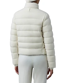 Melia Cashmere-Blend Down Jacket