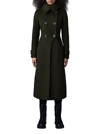 Elodie-Z Wool Peacoat