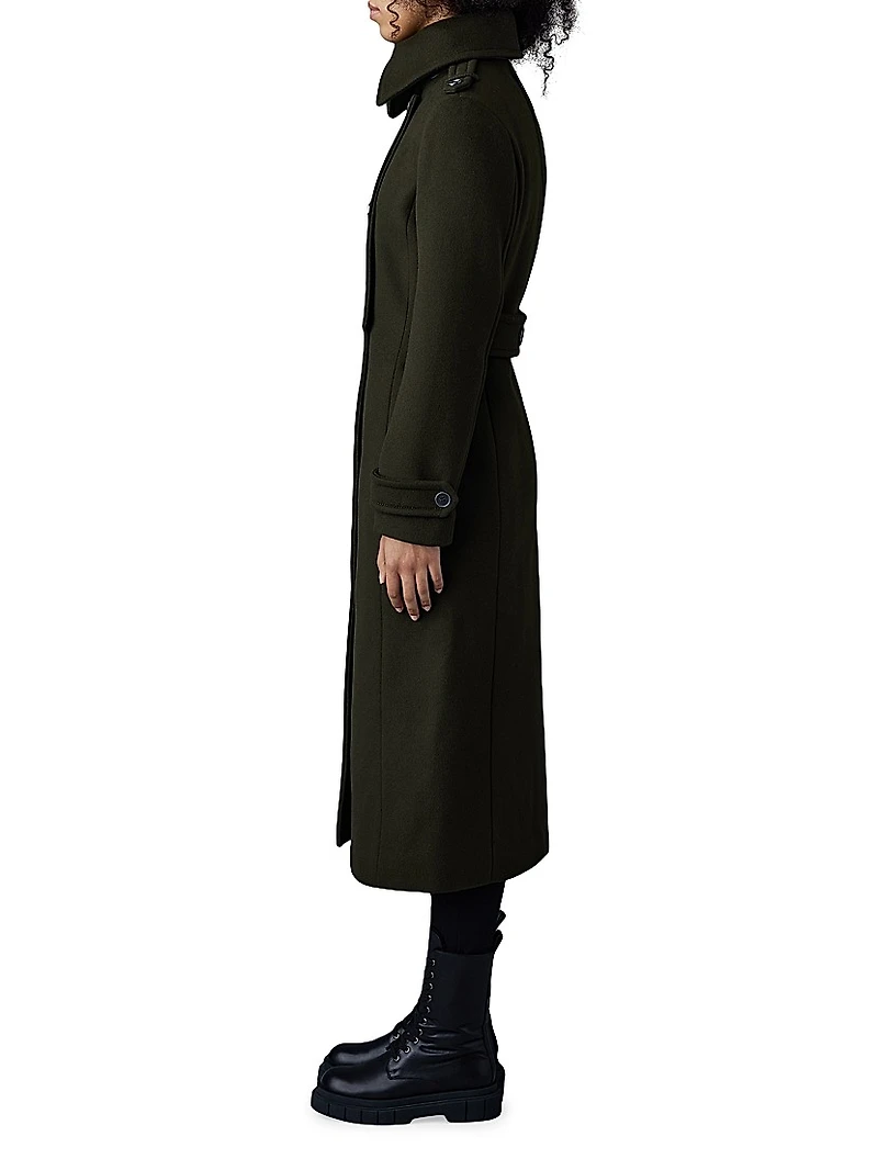 Elodie-Z Wool Peacoat