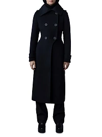 Elodie-Z Wool Peacoat
