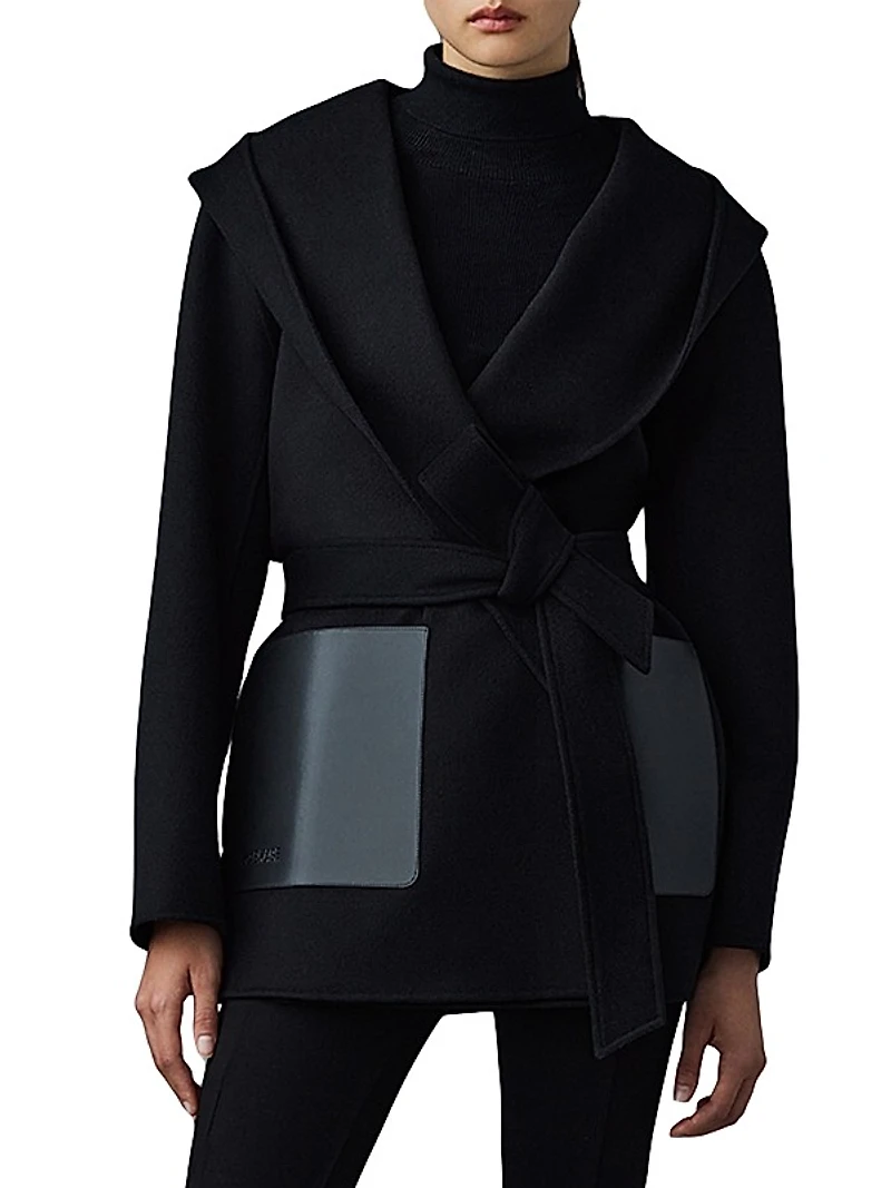 Azra Wool Wrap Jacket