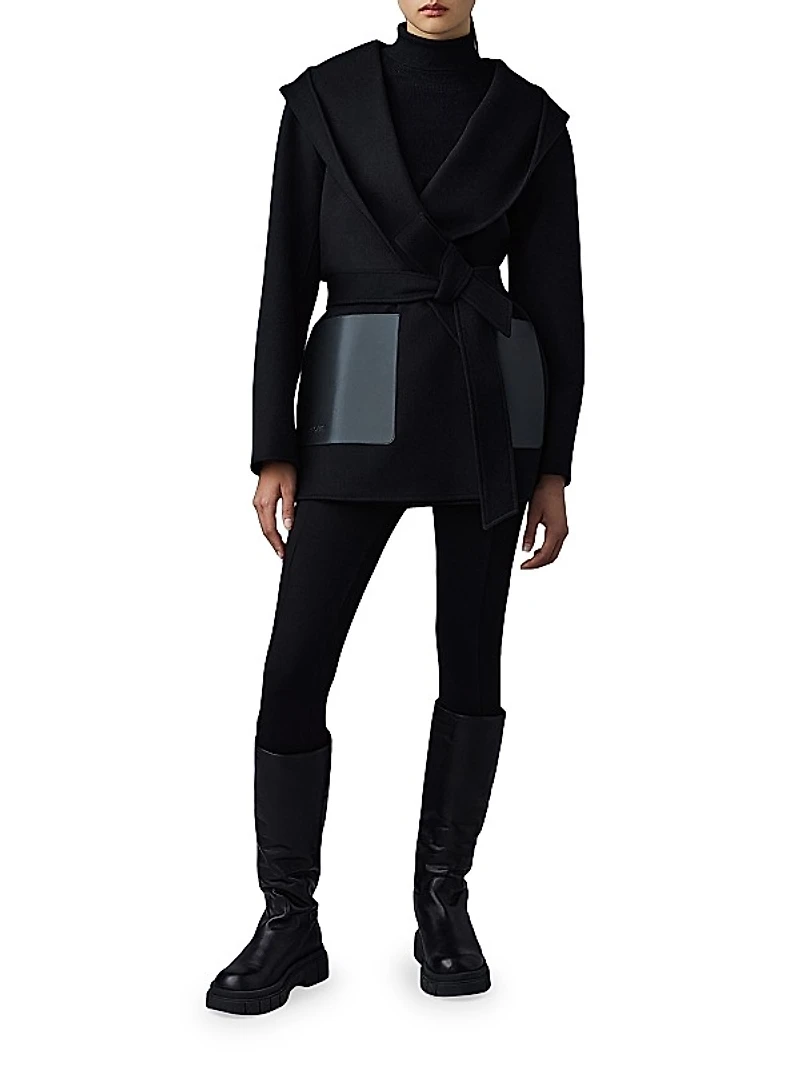 Azra Wool Wrap Jacket