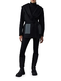 Azra Wool Wrap Jacket