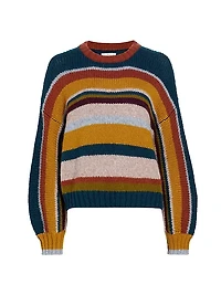 Samara Alpaca-Blend Striped Sweater