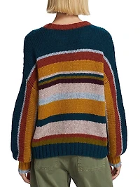 Samara Alpaca-Blend Striped Sweater
