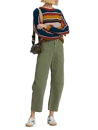 Samara Alpaca-Blend Striped Sweater