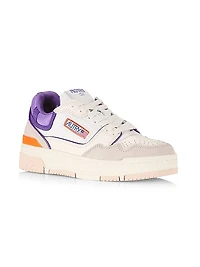 CLC Colorblocked Leather Low-Top Sneakers