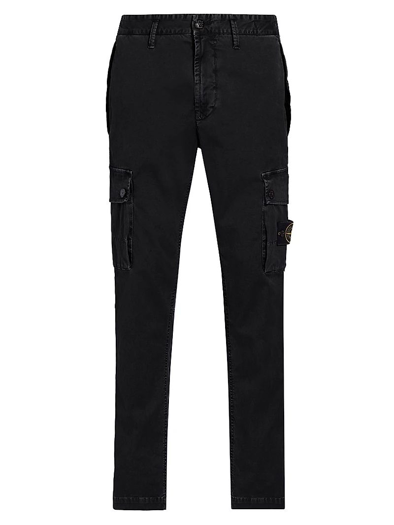 Broken Twill Cotton Trousers