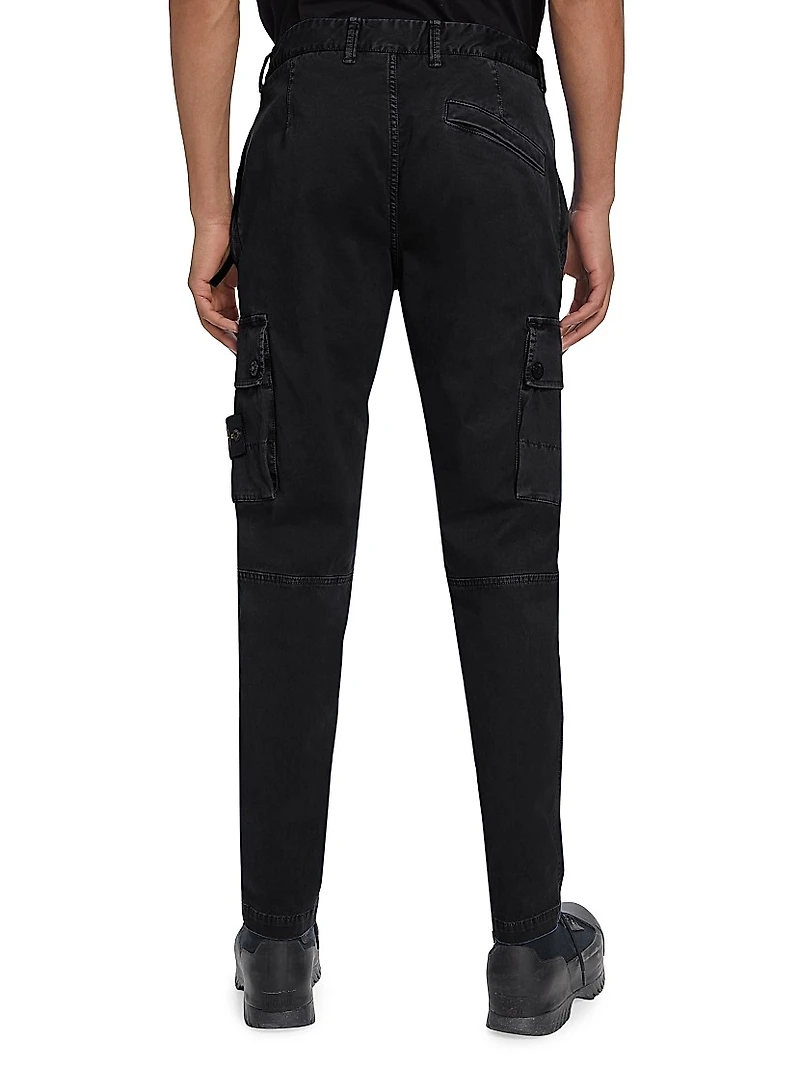 Broken Twill Cotton Trousers