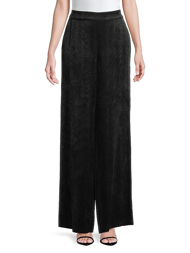 Hunter Corduroy Wide-Leg Pants