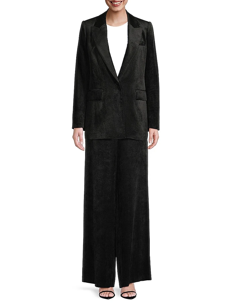 Hunter Corduroy Wide-Leg Pants