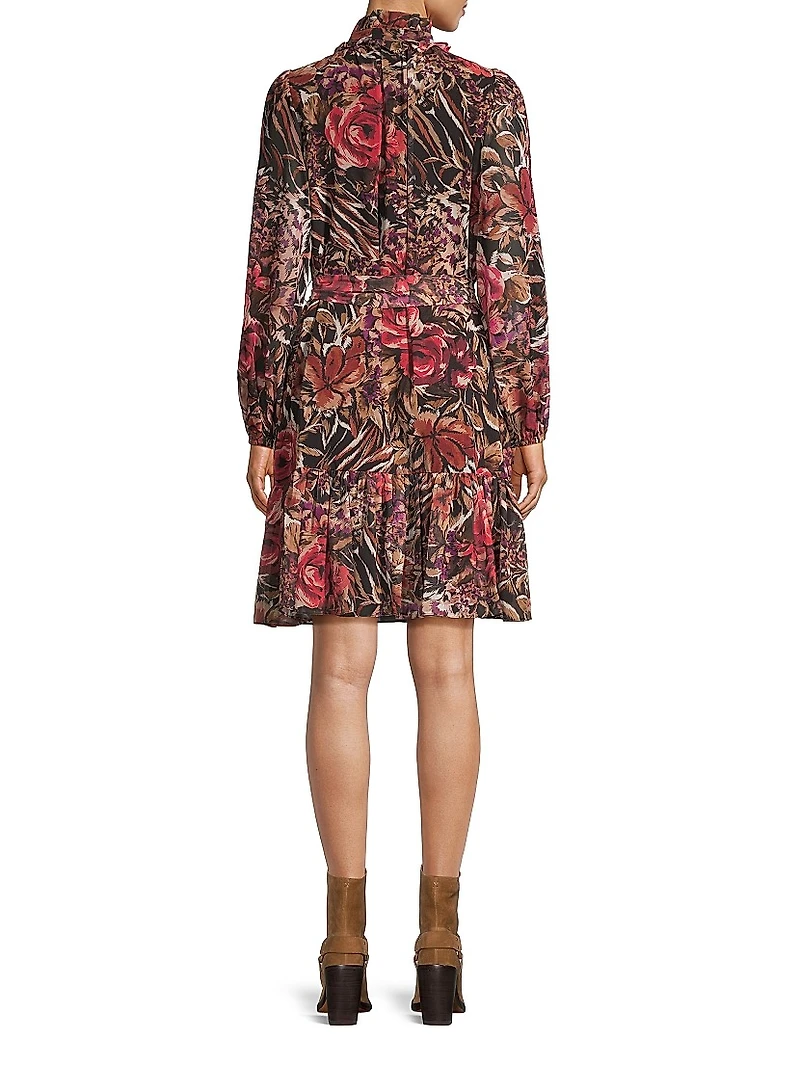 Sami Belted Floral Dress