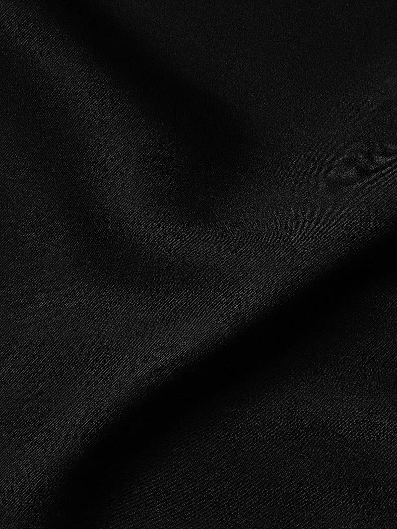 Larissa Collared Silk-Blend Blouse