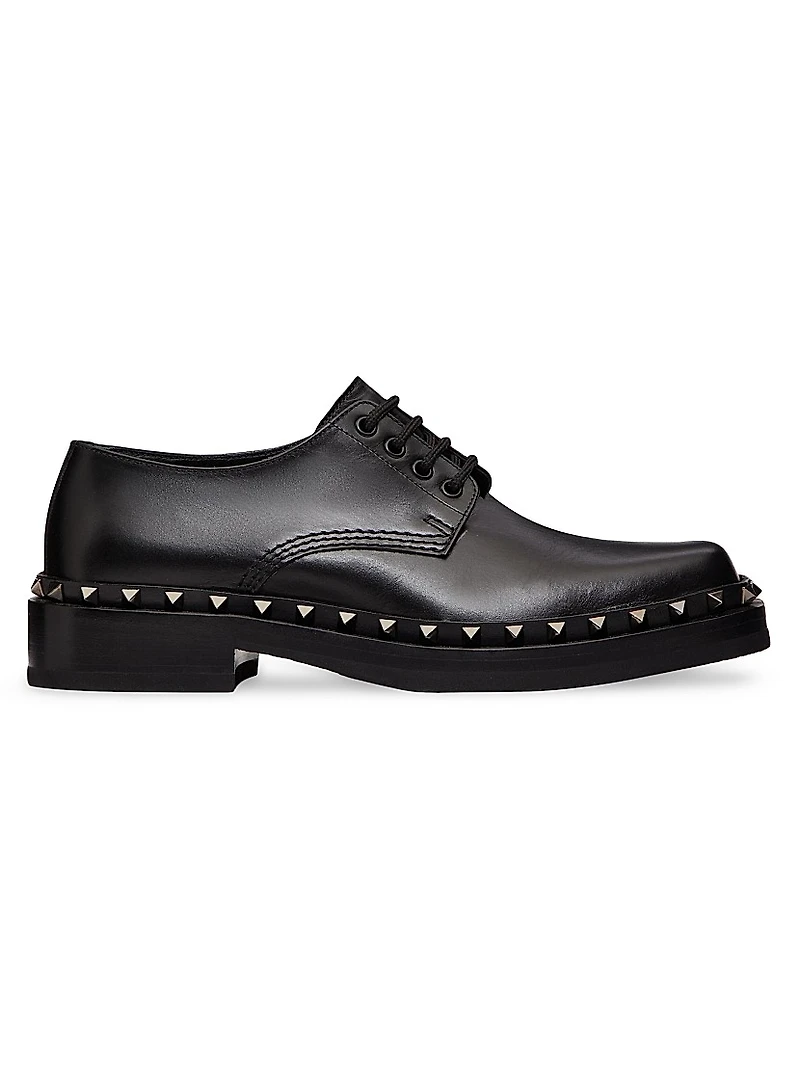 Derby Rockstud Dress Shoes
