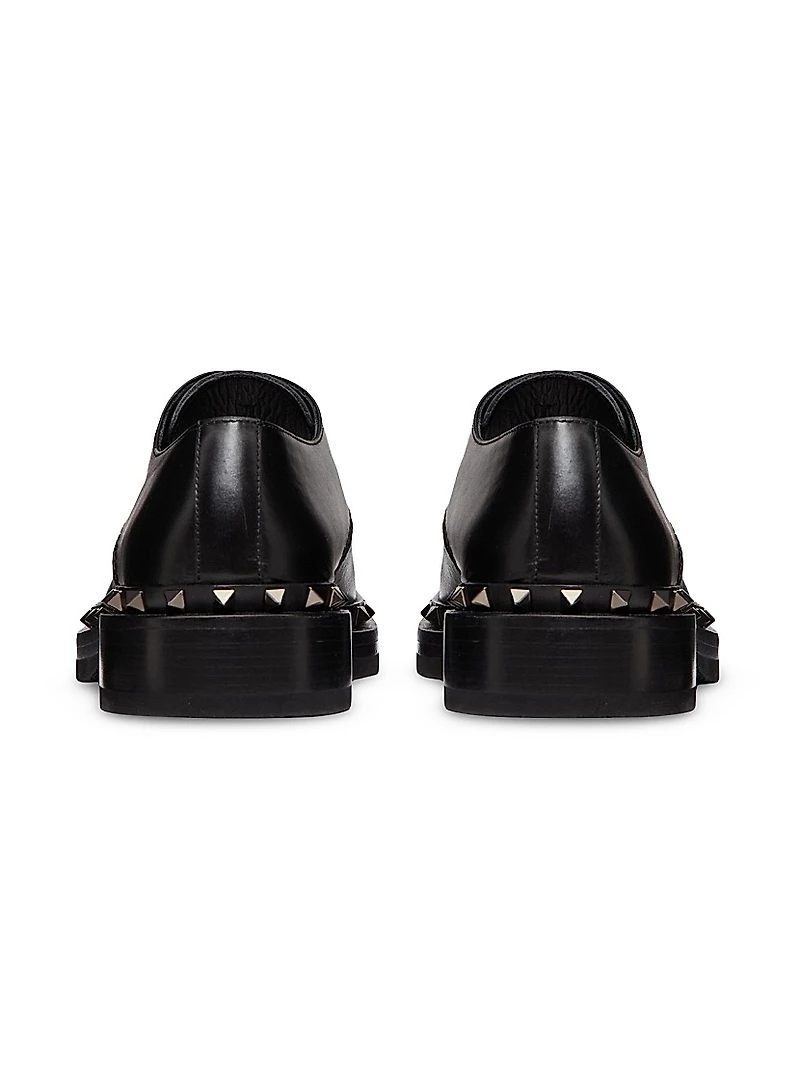 Derby Rockstud Dress Shoes