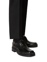 Derby Rockstud Dress Shoes