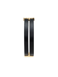 Cassandre Double-Strand Bracelet Leather And Metal