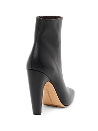Canalazzo 100MM Leather Ankle Booties