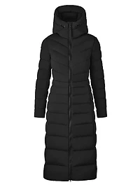Clair Quilted Nylon Long Coat