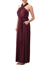 Central Park Halter Jumpsuit