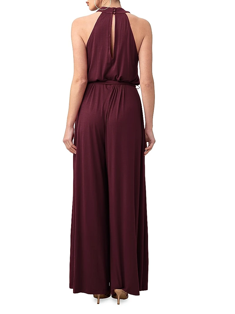 Central Park Halter Jumpsuit