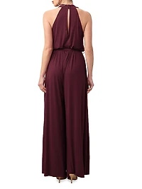 Central Park Halter Jumpsuit