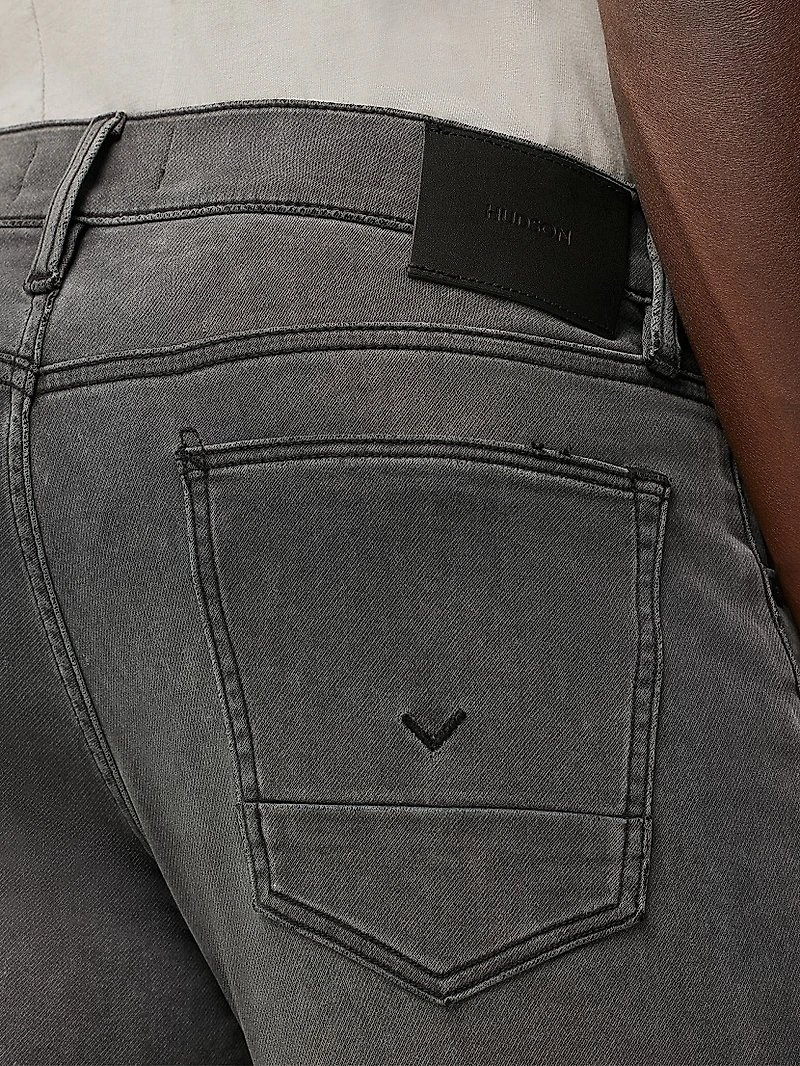 Blake Distressed Slim-Straight Jeans