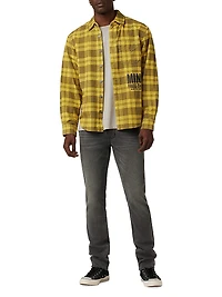 Blake Distressed Slim-Straight Jeans