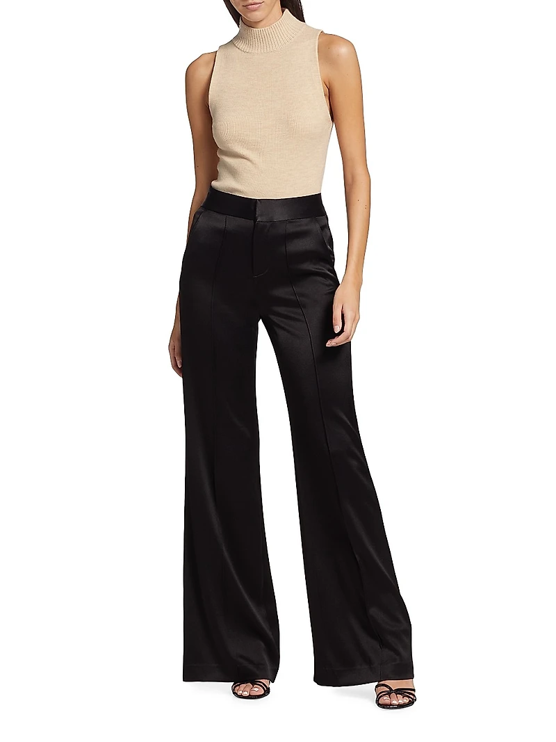 Darcey Sleeveless Wool-Blend Top