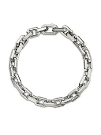 Streamline Heirloom Chain Link Bracelet Sterling Silver, 7.5mm