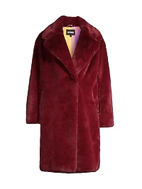 Stella Plant-Based Faux-Fur Coat