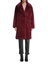 Stella Plant-Based Faux-Fur Coat