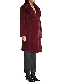 Stella Plant-Based Faux-Fur Coat