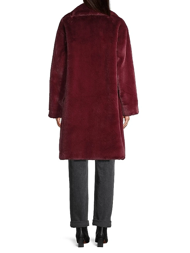Stella Plant-Based Faux-Fur Coat