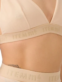 All Mesh Triangle Bralette