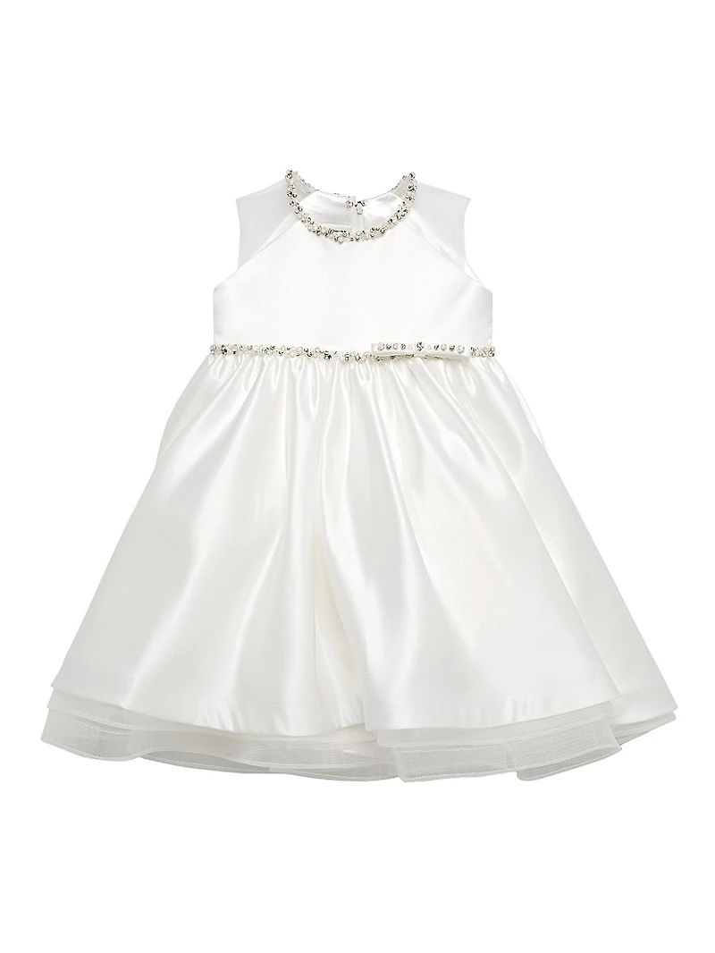 Baby Girl, Little Girl's & Girl's Crystal Embellished Dress