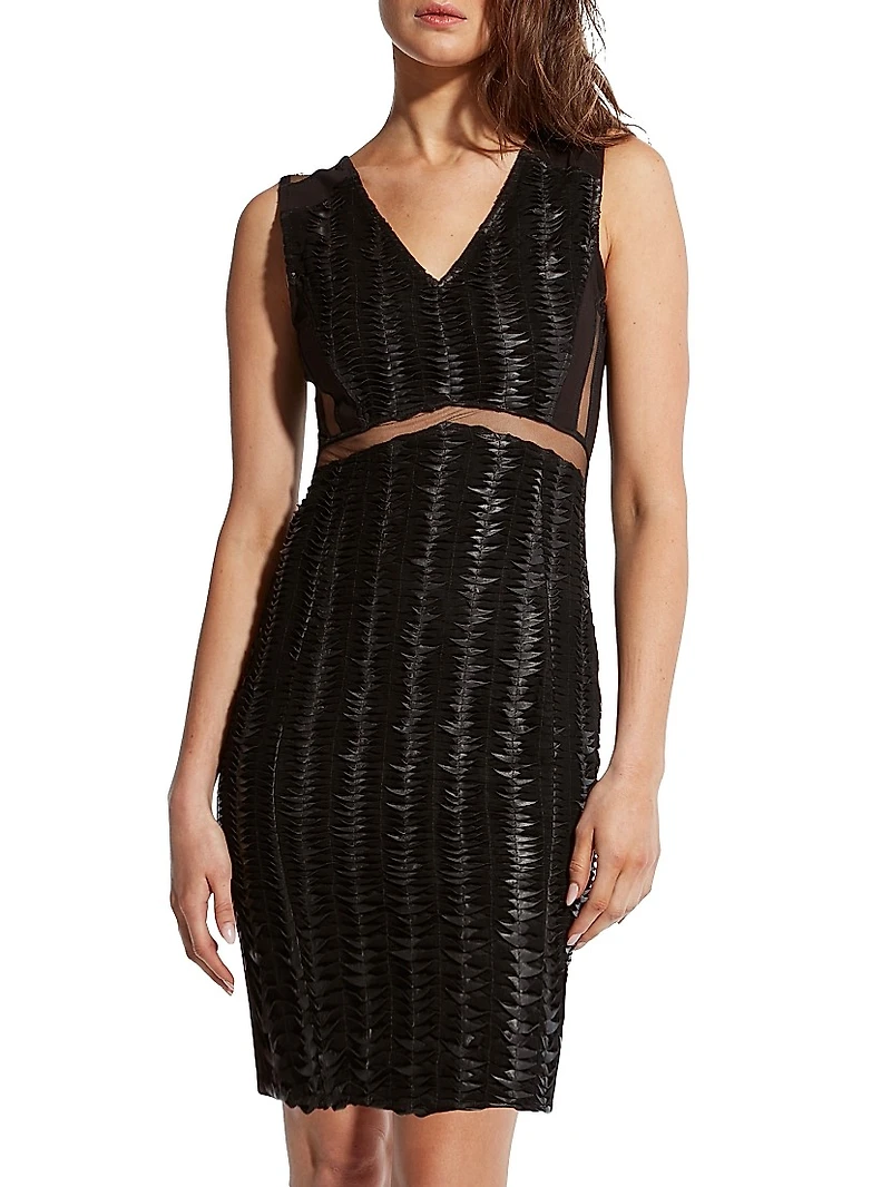 Safe & Sound Leather Dress