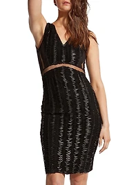 Safe & Sound Leather Dress