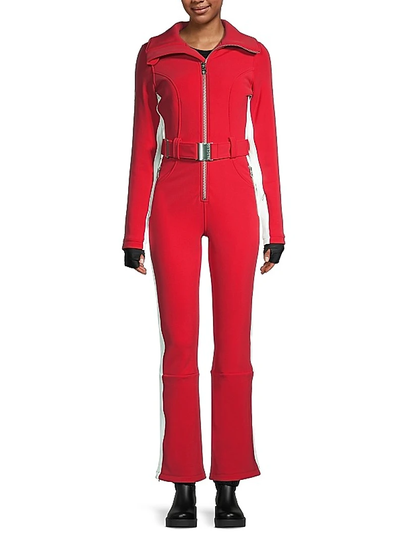 Belted Ski Jumpsuit