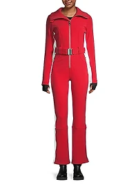 Belted Ski Jumpsuit