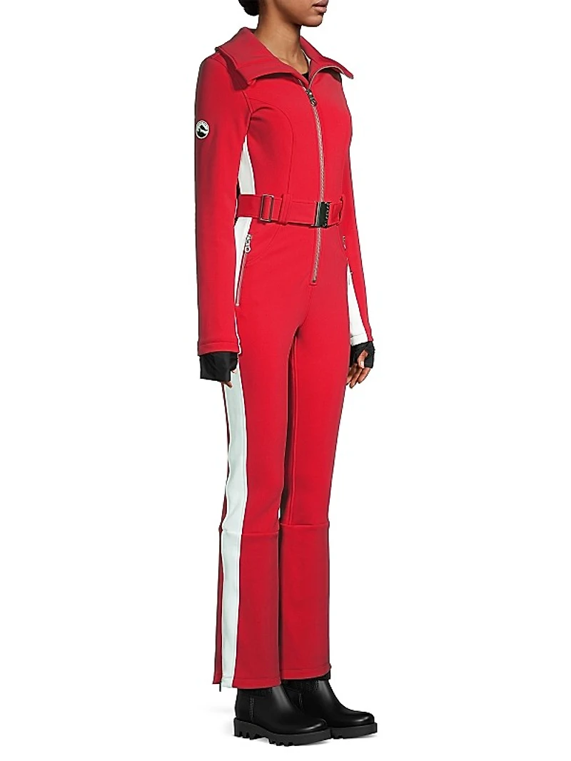 Belted Ski Jumpsuit
