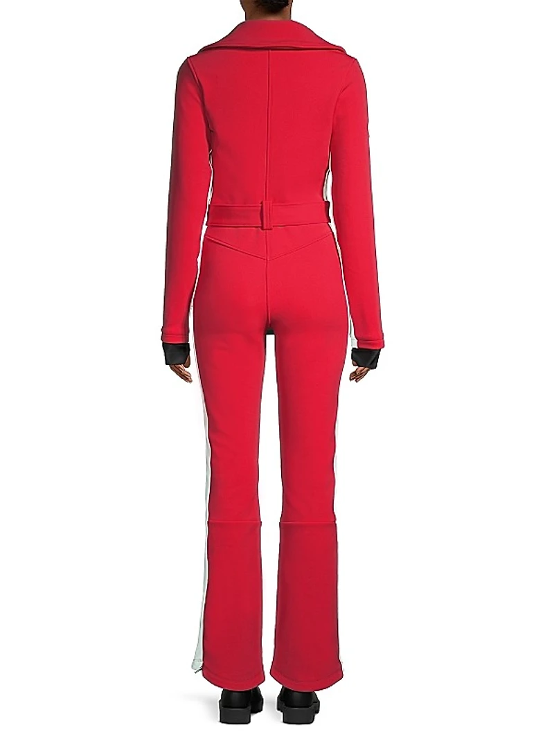 Belted Ski Jumpsuit