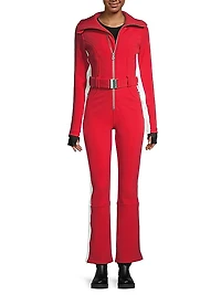 Belted Ski Jumpsuit
