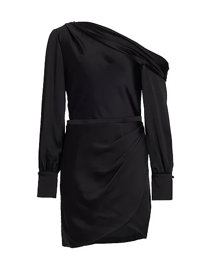 Cameron Asymmetrical Minidress
