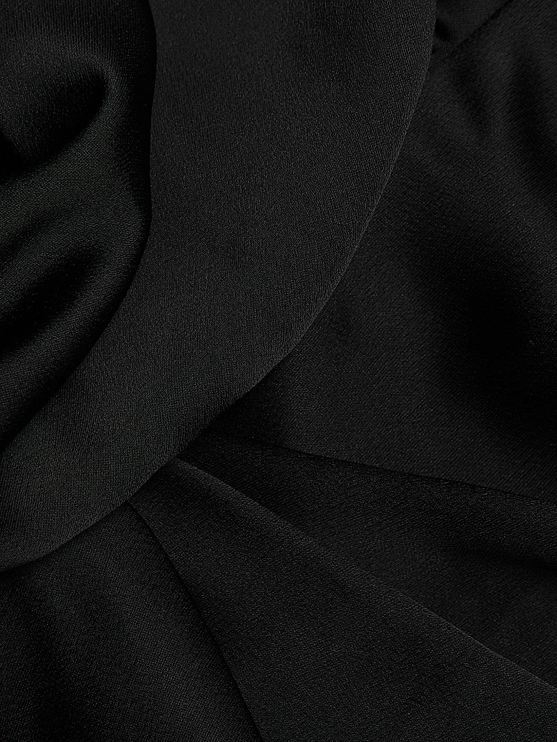 Talita Draped Front Maxi Dress