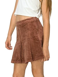 Little Girl's & Girl's Corduroy Tennis Skirt