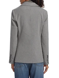 Serena Pin-Striped Tailored Blazer